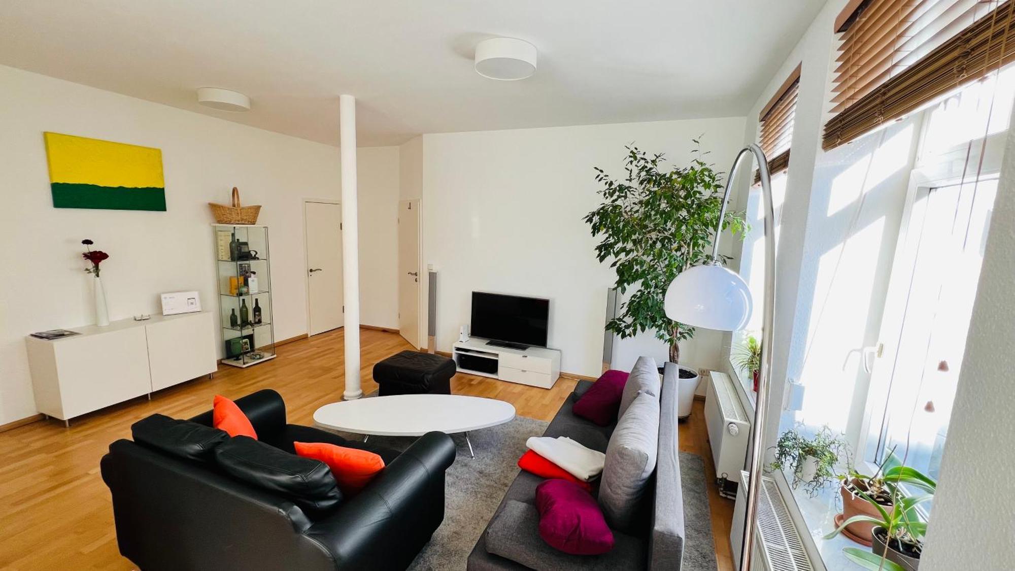 Grosses Und Helles Innenstadt Apartment - Ferienwohnung Bad Hombourg Extérieur photo